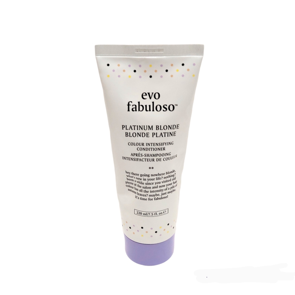 New Evo Fabuloso Platinum Blonde Color Boosting Treatment 7.5 Oz